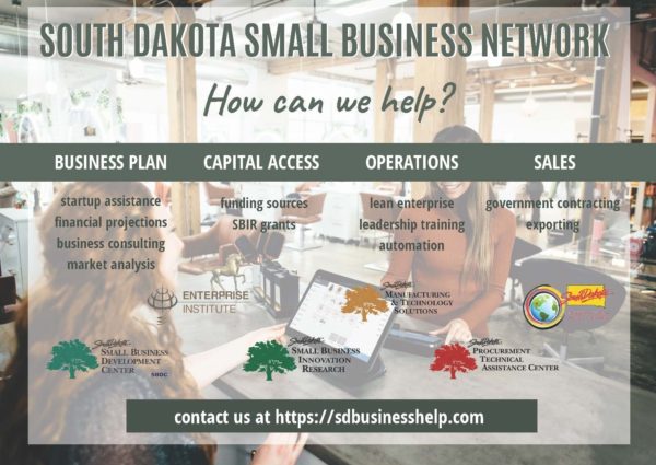 South Dakota Small Business Network Branches explained